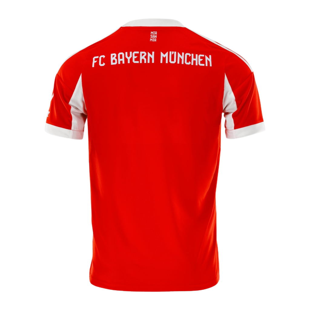 Camisa Bayern de Munique Home 25/26 - Torcedor Adidas Masculino - Vermelho e Branco