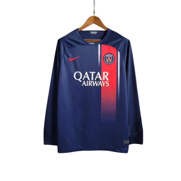 Camisa PSG Home Manga comprida 23/24 - Versão Torcedor