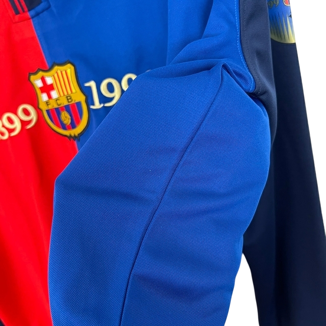 Camisa Retro Barcelona Nike Manga Longa 1998/99 Masculino