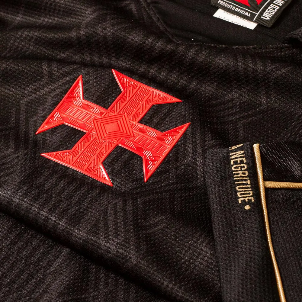 Camisa Vasco da Gama Polo Negritude 25/26 - Torcedor Masculina