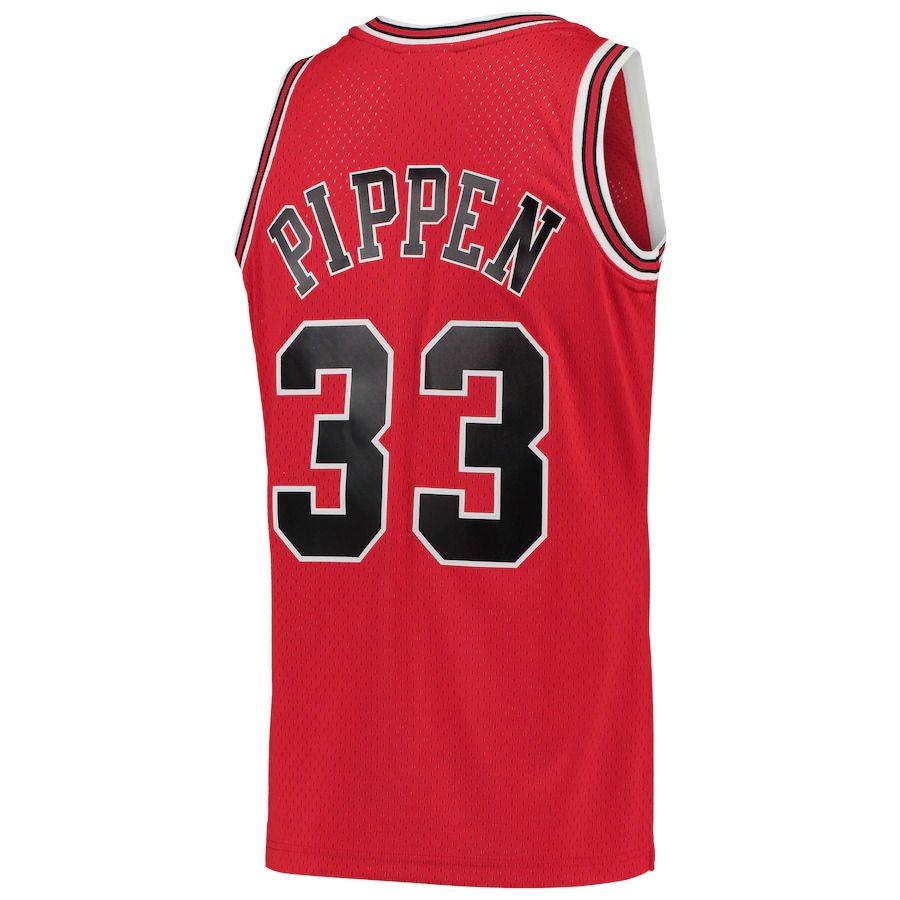 Regata Cl��ssica Mitchell E Ness Chicago Bulls 1997/98 Swingman- Vermelha