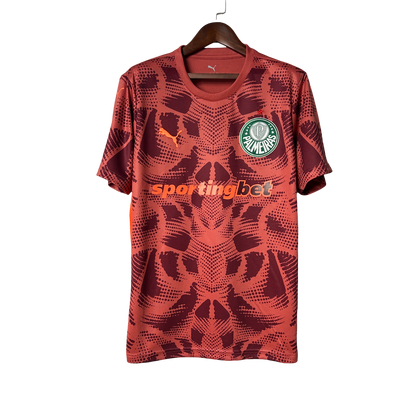 Camisa Palmeiras Goleiro 25/26 - Torcedor Puma Masculino - Vermelha