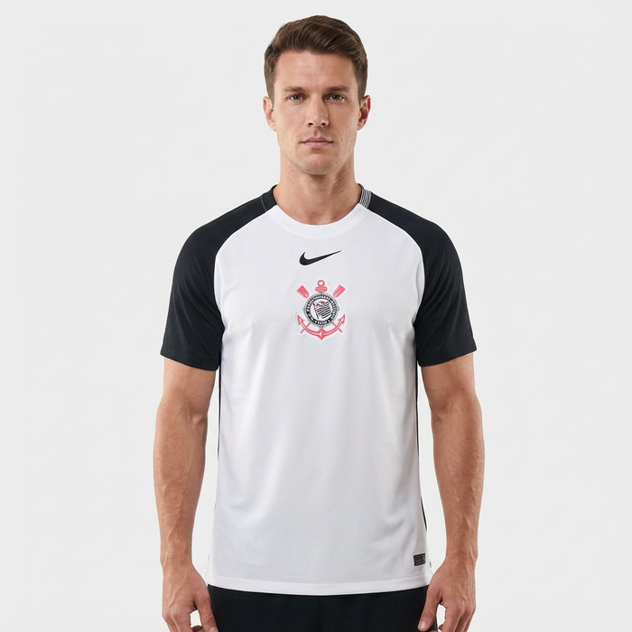 Camisa Corinthians Home 25/26 - Nike Versão Torcedor Masculina