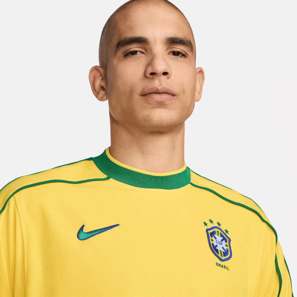 Camisa Seleção Brasileira Retrô 1998 Amarela - Nike
