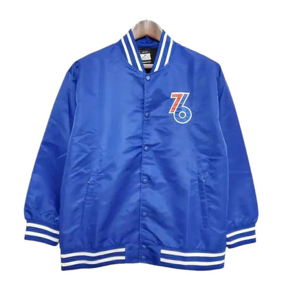 Jaqueta Philadelphia 76ers 23/24 Masculino - Azul