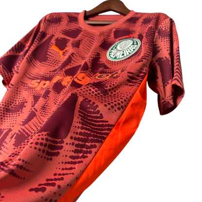 Camisa Palmeiras Goleiro 25/26 - Torcedor Puma Masculino - Vermelha