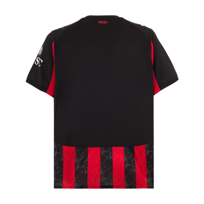 Camisa AC Milan Home 25/26 - Torcedor Puma Masculino - Vermelho e Preto