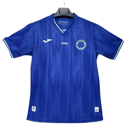 Camisa Cruzeiro Titular 2025 Futsal - Joma Torcedor Masculina