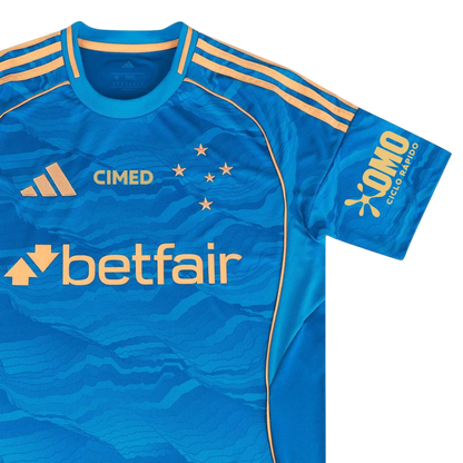 Camisa Cruzeiro III Todos Patrocínios 25/26 - Adidas Torcedor Masculina