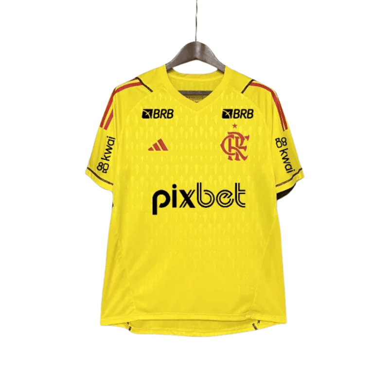 Camisa Flamenguista Goleiro 2024/25 Amarela