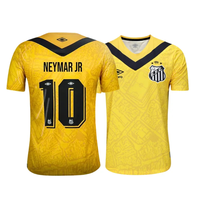 Camisa NEYMAR JR - 10 Santista Third 24/25