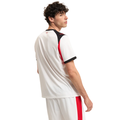 Camisa AC Milan Away 25/26 - Torcedor Puma Masculino - Branco e Preto