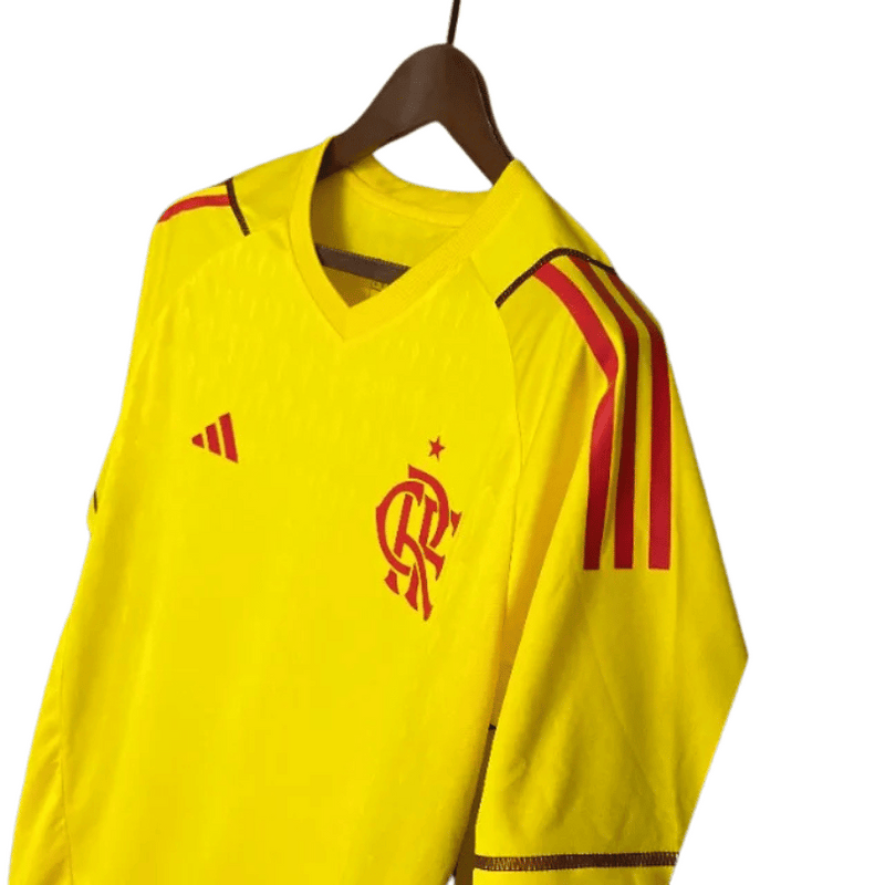Camisa Flamenguista Goleiro 2024/25 Amarela