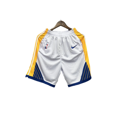 Shorts NBA Golden State Warriors 23/24 Casual Nike-branco