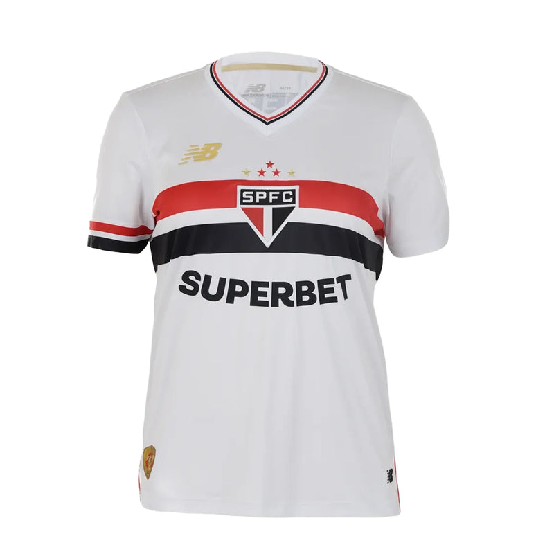 Camisa Feminina São Paulo 2025/26 Home + Brinde Exclusivo
