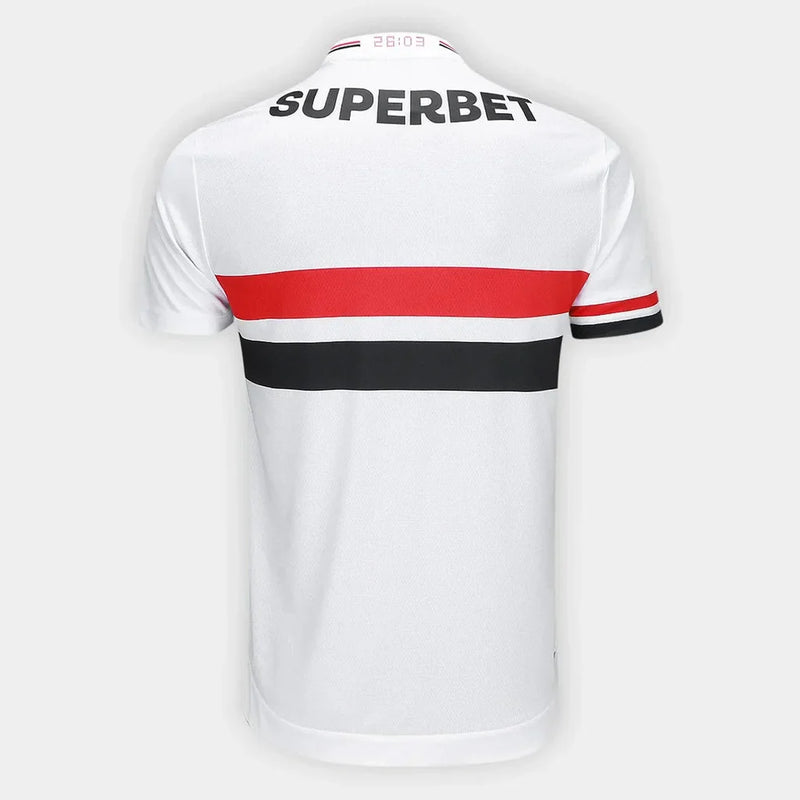 Camisa São Paulo 2025/26 Home + Brinde Exclusivo