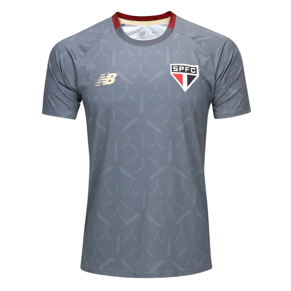 Camisa São Paulo Treino Cinza 25/26 - NB Torcedor Masculina Lançamento