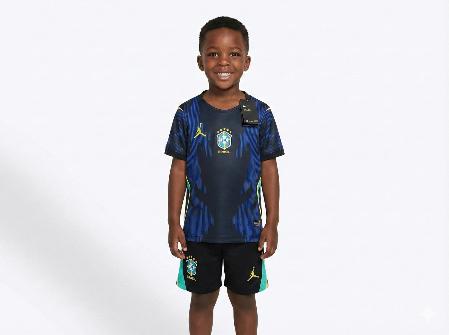 Kit Infantil Brasil Away 26/27