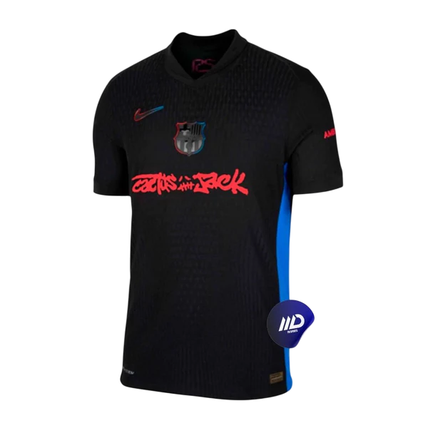 Camisa Barcelona Away x Travis Scott 24/25 - Nike Torcedor Masculina
