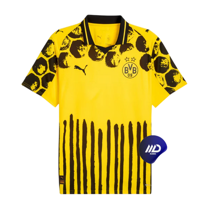 Camisa Borussia Dortmund Mundial de Clubes 25/26 - Torcedor Puma X Kidsuper Masculino - Amarelo