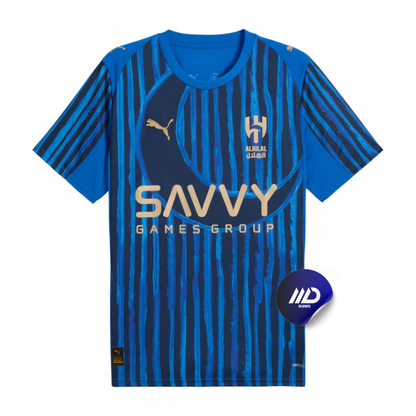 Camisa Al Hilal Mundial de Clubes 25/26 - Torcedor Puma X Kidsuper Masculino - Azul