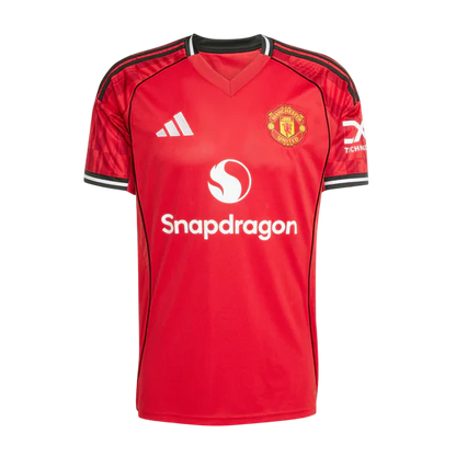 Camisa Manchester United Home 25/26 - Adidas Torcedor Masculina
