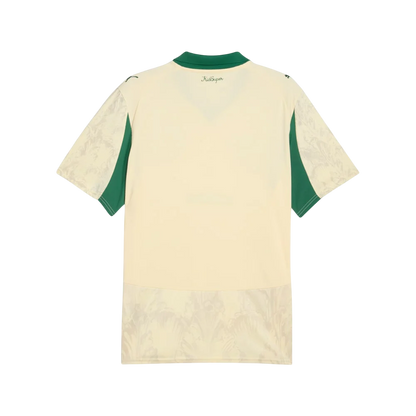 Camisa Palmeiras Mundial de Clubes 25/26 - Torcedor Puma X Kidsuper Masculino - Bege e Verde