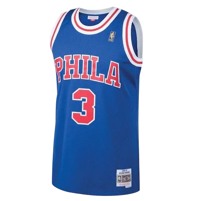 Regata Cl��ssica mitchell E Ness Philadelphia 76ers Swingman-Azul