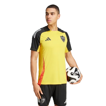 Camisa Atlético Mineiro Treino Amarela 25/26 - Versão Torcedor