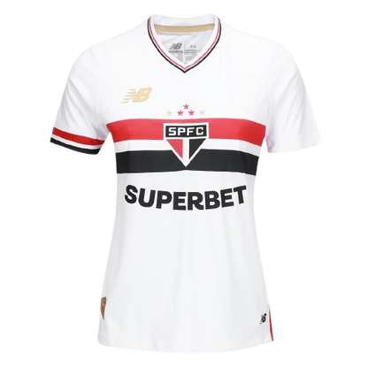 Camisa São Paulo Home 24/25 - NB Feminina