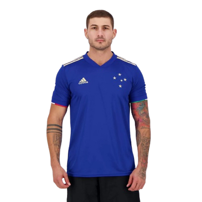 Camisa Cruzeiro Centenário Azul 21/22 - Adidas Torcedor Masculina