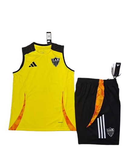 Kit de Treino Atlético Mineiro 25/26 Amarelo