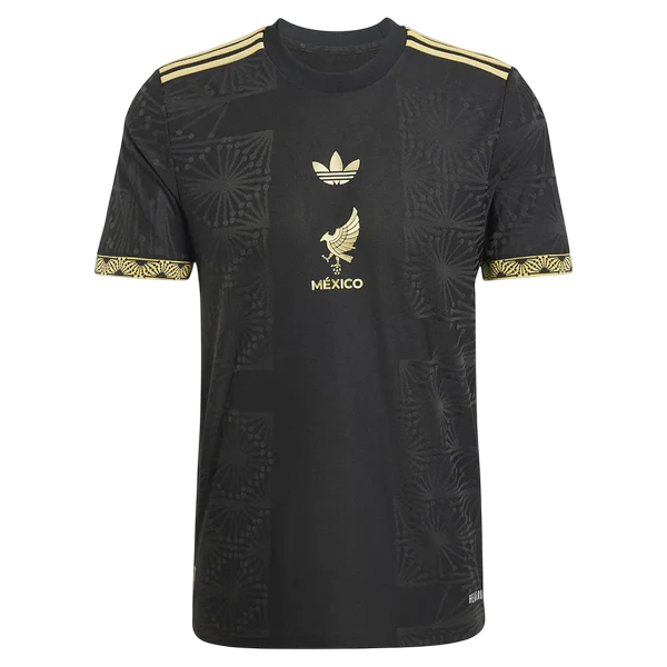 Camisa México Ouro (Gold) 25/26 - Adidas Torcedor Masculina
