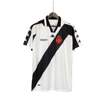 Camisa Vasco Away Retro 1997 - Kappa  Branco