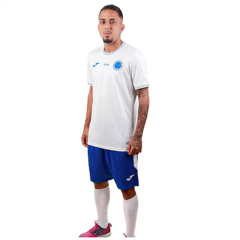 Camisa Cruzeiro Reserva 2025 Futsal - Joma Torcedor Masculina