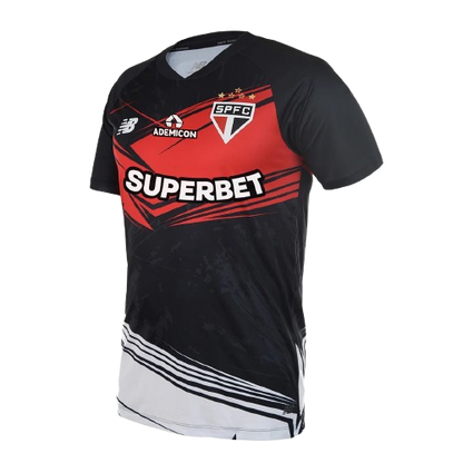 Camisa São Paulo Goleiro 25/26 Preta - NB Torcedor Masculina