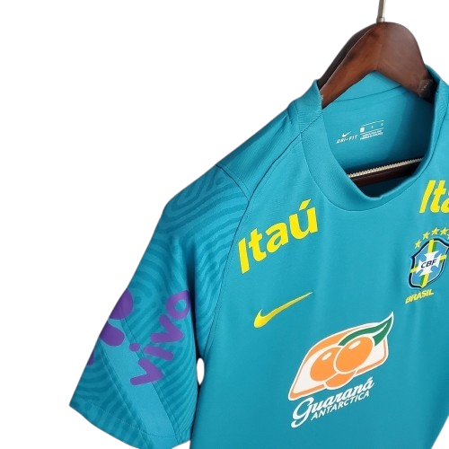 Camisa de Treino Brasil - Nike 2022 Masculino Azul