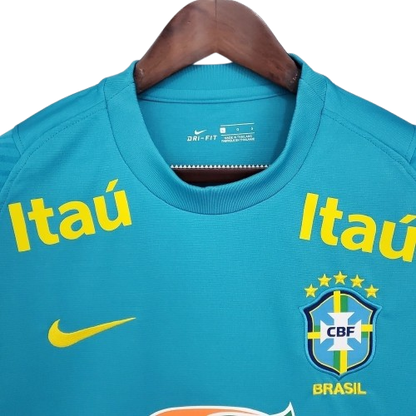 Camisa de Treino Brasil - Nike 2022 Masculino Azul