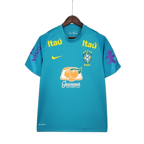 Camisa de Treino Brasil - Nike 2022 Masculino Azul