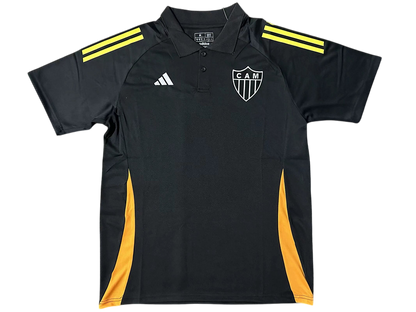Camisa Polo Atlético Mineiro Treinador Preta 25/26 - Adidas