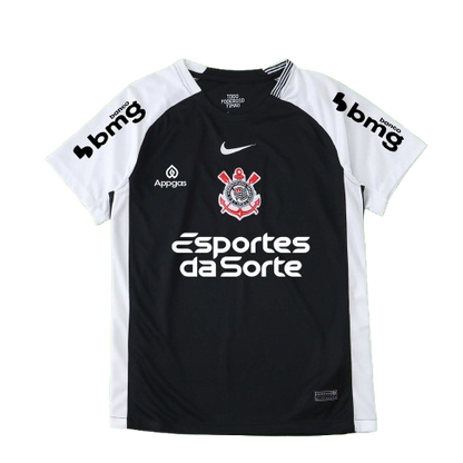 Camisa Corinthians Away Todos Patrocínios 25/26 - Versão Torcedor