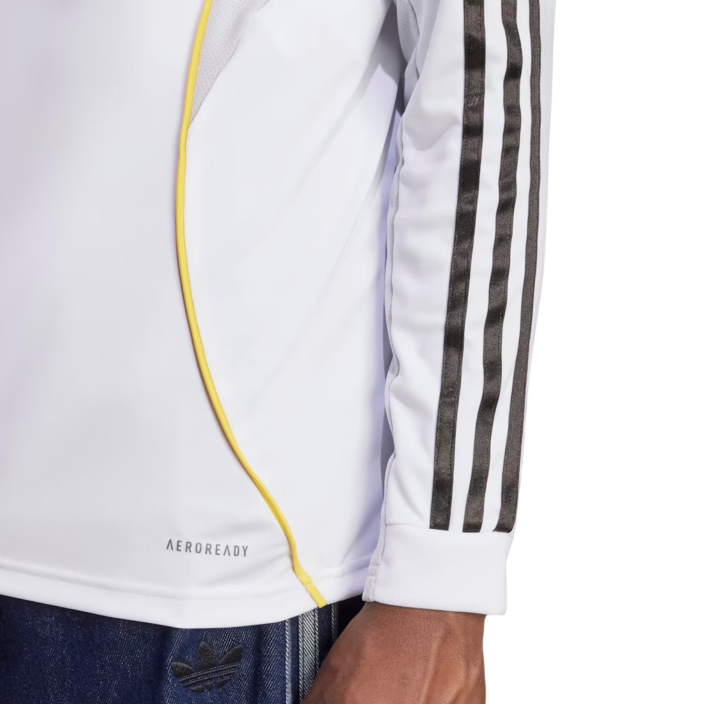 Camisa Real Madrid Home Manga Comprida 25/26 - Adidas Torcedor Masculina