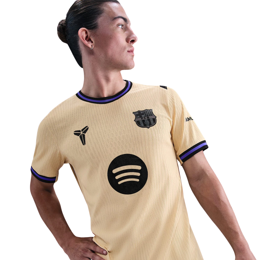 Camisa Barcelona X Kobe Bryant Away 25/26 - Jogador Nike Masculino