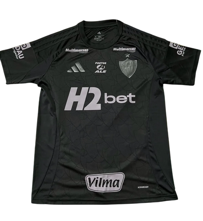 Camisa Atlético Mineiro All Black Todos Patrocínios 25/26 - Adidas Torcedor Masculina