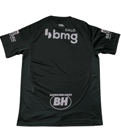 Camisa Atlético Mineiro All Black Todos Patrocínios 25/26 - Adidas Torcedor Masculina