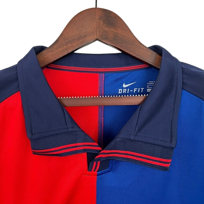 Camisa Retro Barcelona Nike Manga Longa 1998/99 Masculino