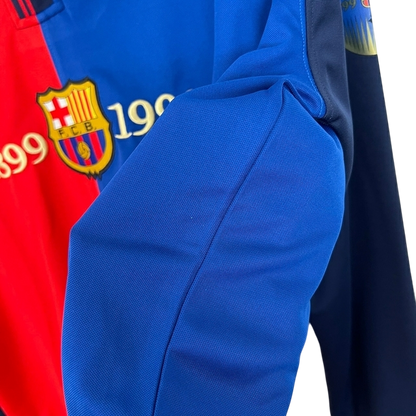 Camisa Retro Barcelona Nike Manga Longa 1998/99 Masculino