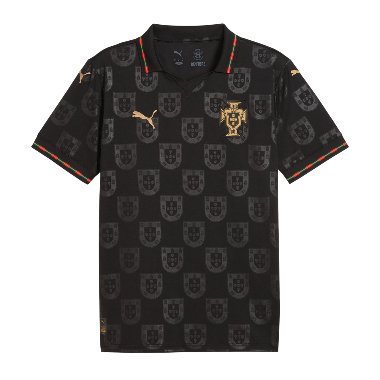 Camisa Portugal Pantera Negra 25/26 - Puma Versão Torcedor Masculina