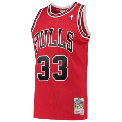 Regata Cl��ssica Mitchell E Ness Chicago Bulls 1997/98 Swingman- Vermelha
