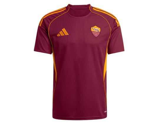 Camisa Roma Home 25/26 - Adidas Torcedor Masculina